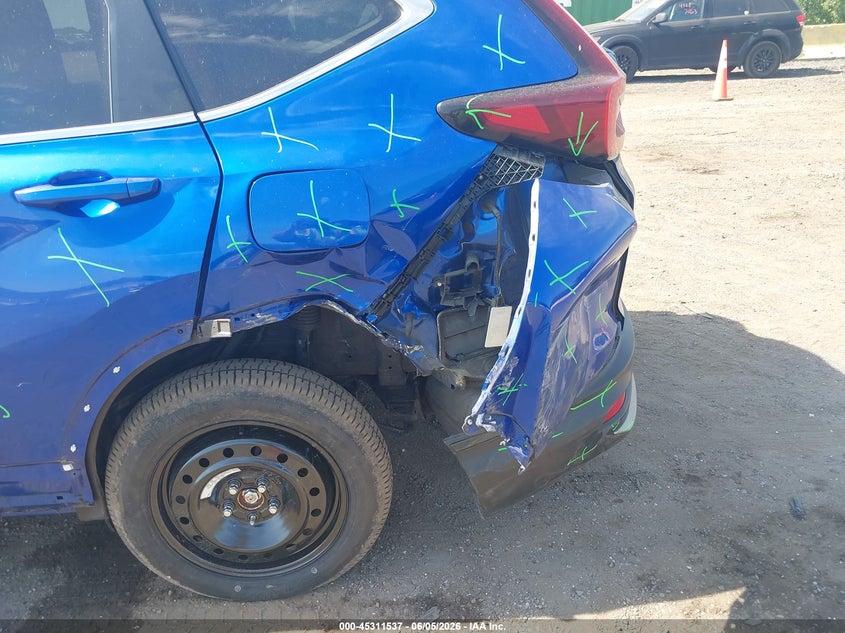 2021 Honda Cr-v VIN 7FARW2H87ME004473 IAAI salvage auction — REAR END, Salvage Title, sold $9,450 on 2026-07-21 (photo 6)