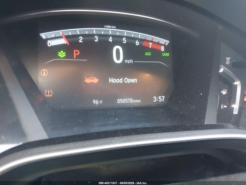 2021 Honda Cr-v VIN 7FARW2H87ME004473 IAAI salvage auction — REAR END, Salvage Title, sold $9,450 on 2026-07-21 (photo 7)