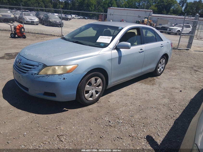 2007 Toyota Camry VIN JTNBE46K373022993 IAAI salvage auction — NORMAL WEAR, Clear (Virginia), sold $800 on 2026-07-17 (photo 2)