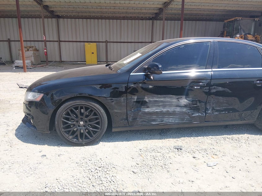 2011 Audi A4 VIN WAUFFAFL6BN025424 IAAI salvage auction — LEFT SIDE, Salvage (Ohio), sold $625 on 2026-07-15 (photo 6)