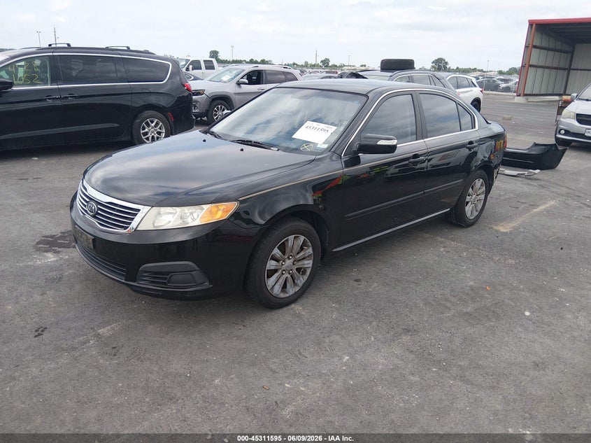 2010 Kia Optima VIN KNAGG4A85A5414642 IAAI salvage auction — REAR END, Salvage (Illinois), sold $700 on 2026-07-21 (photo 2)