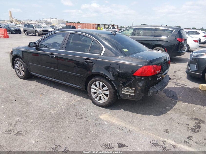 2010 Kia Optima VIN KNAGG4A85A5414642 IAAI salvage auction — REAR END, Salvage (Illinois), sold $700 on 2026-07-21 (photo 3)