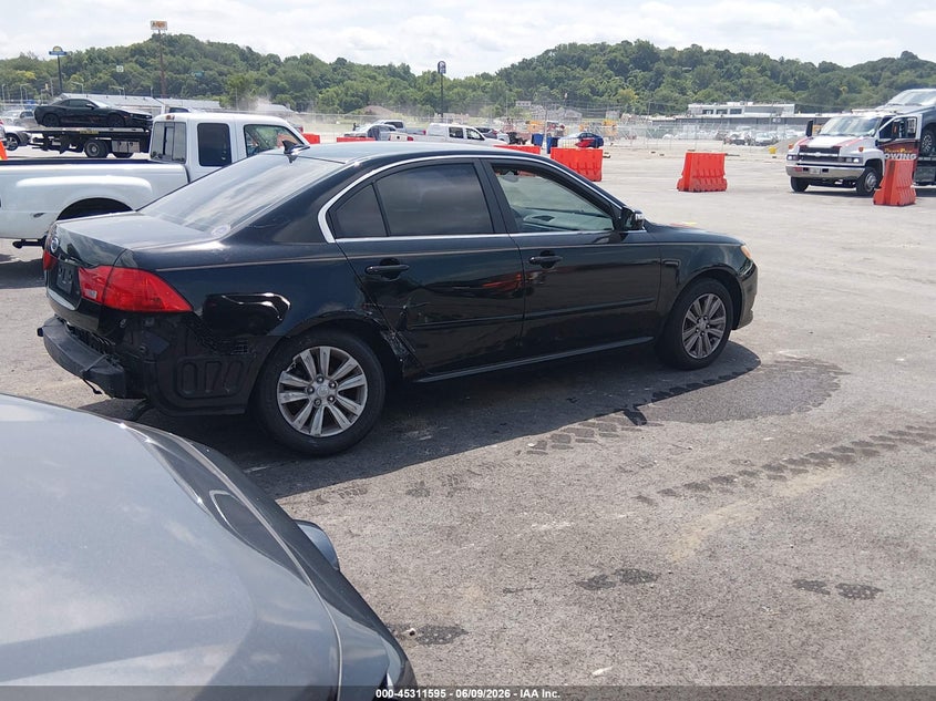 2010 Kia Optima VIN KNAGG4A85A5414642 IAAI salvage auction — REAR END, Salvage (Illinois), sold $700 on 2026-07-21 (photo 4)