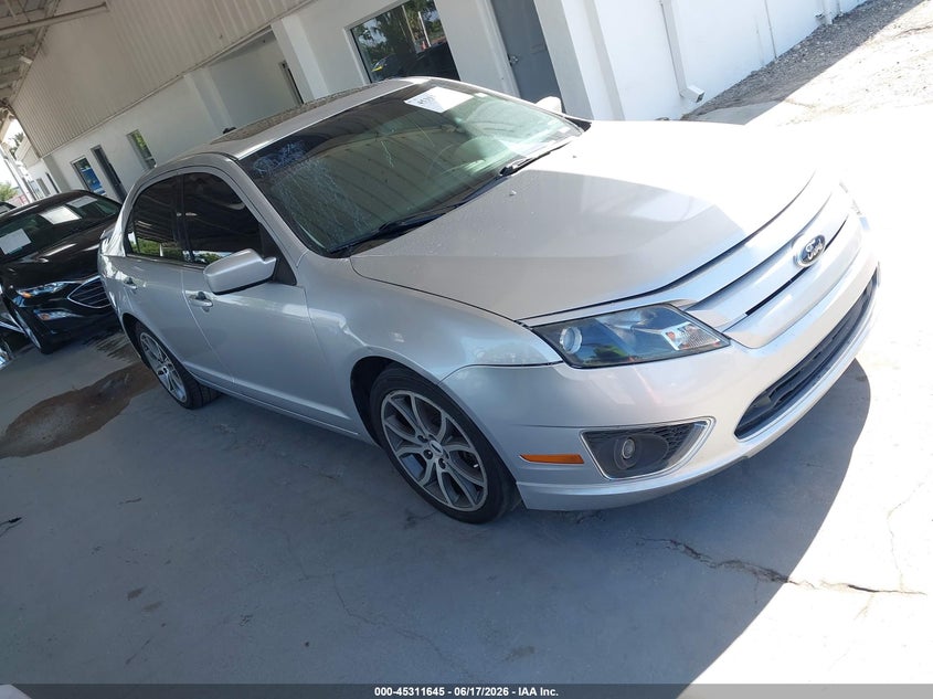 2012 Ford Fusion VIN 3FAHP0HA7CR124840 IAAI salvage auction — FRONT END, Clear (Florida), sold $225 on 2026-07-23 (photo 1)