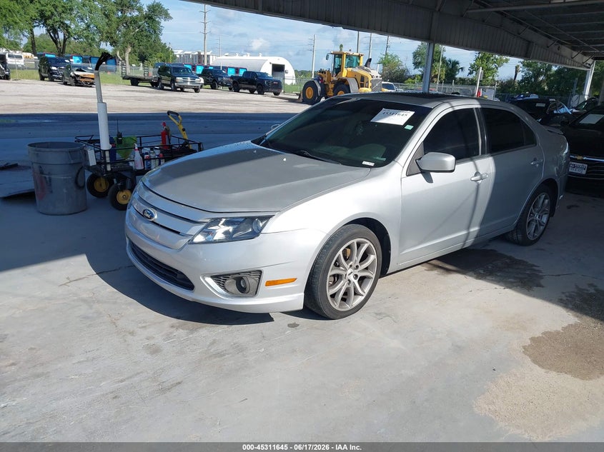 2012 Ford Fusion VIN 3FAHP0HA7CR124840 IAAI salvage auction — FRONT END, Clear (Florida), sold $225 on 2026-07-23 (photo 2)