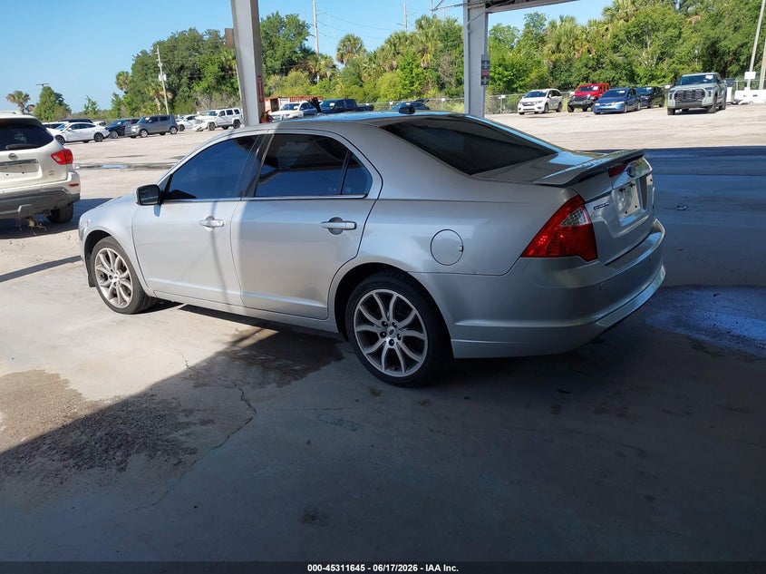 2012 Ford Fusion VIN 3FAHP0HA7CR124840 IAAI salvage auction — FRONT END, Clear (Florida), sold $225 on 2026-07-23 (photo 3)