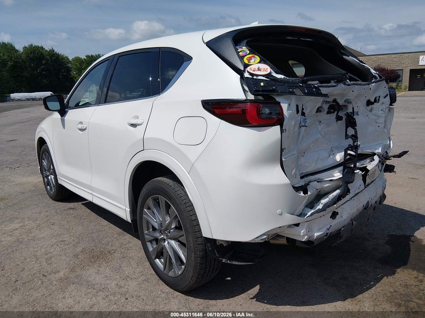 2025 Mazda Cx-5 VIN JM3KFBEM1S0712624 IAAI salvage auction — REAR END, Salvage Title, sold $10,600 on 2026-07-30 (photo 3)