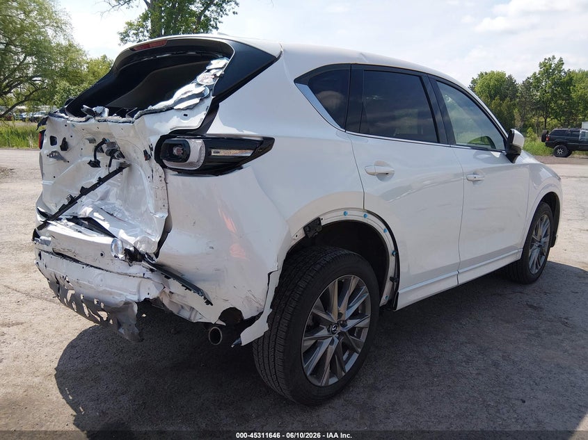 2025 Mazda Cx-5 VIN JM3KFBEM1S0712624 IAAI salvage auction — REAR END, Salvage Title, sold $10,600 on 2026-07-30 (photo 4)