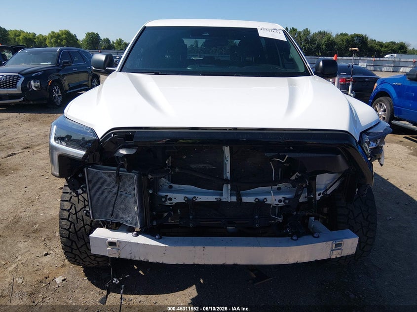 2025 Toyota Tundra VIN 5TFKB5DB4SX262755 IAAI salvage auction — FRONT END, Salvage Title, sold $17,200 on 2026-07-22 (photo 6)