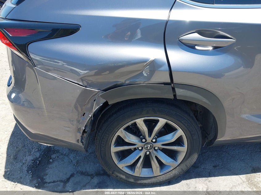 2015 Lexus Nx VIN JTJYARBZ9F2002078 IAAI salvage auction — REAR END, Salvage Title, sold $9,725 on 2026-07-20 (photo 6)