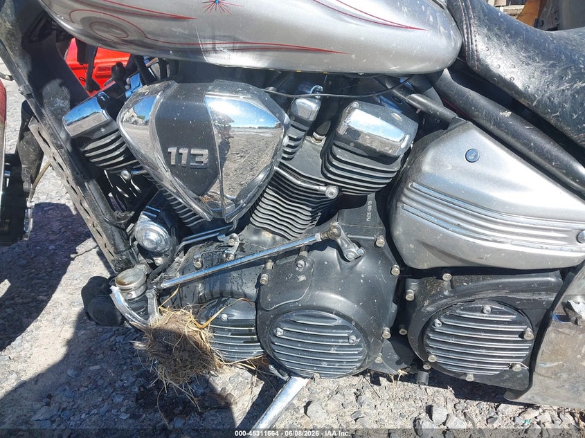 2009 Yamaha Xv1900 VIN JYAVP27E89A005738 IAAI salvage auction — ALL OVER, Salvage (Pennsylvania), sold $850 on 2026-07-28 (photo 9)
