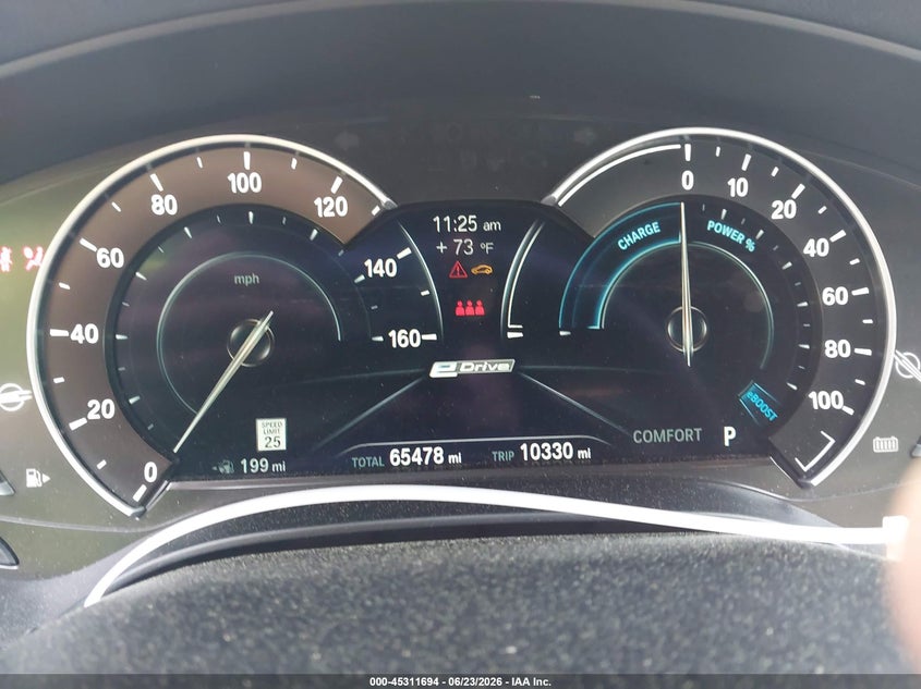 2018 BMW 5er VIN WBAJB1C55JB085206 IAAI salvage auction — RIGHT FRONT, Salvage (Massachusetts), sold $10,650 on 2026-07-28 (photo 7)