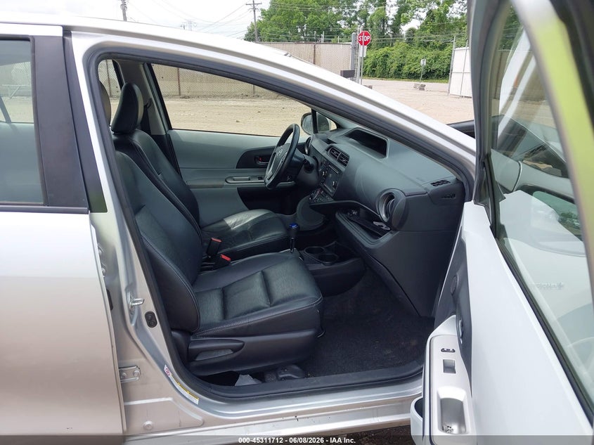 2013 Toyota Prius c VIN JTDKDTB34D1049336 IAAI salvage auction — FRONT END, Salvage Title, sold $1,550 on 2026-07-09 (photo 5)