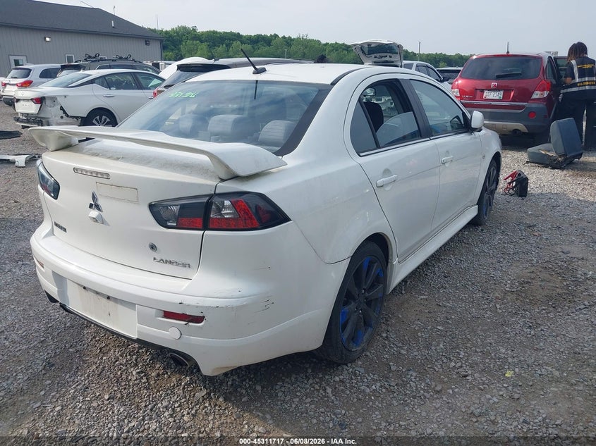 2014 Mitsubishi Lancer VIN JA32V6FVXEU004247 IAAI salvage auction — NORMAL WEAR, Salvage Title, sold $1,050 on 2026-07-22 (photo 4)