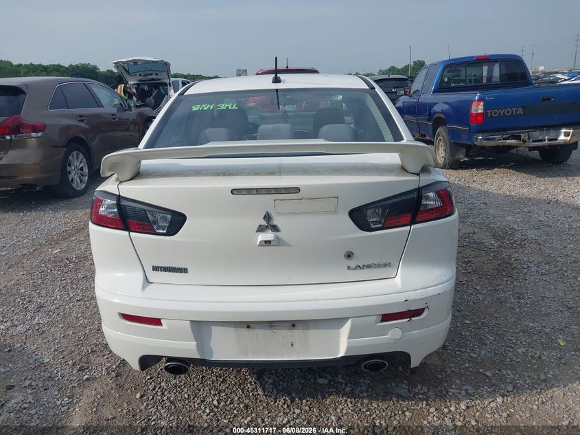 2014 Mitsubishi Lancer VIN JA32V6FVXEU004247 IAAI salvage auction — NORMAL WEAR, Salvage Title, sold $1,050 on 2026-07-22 (photo 6)