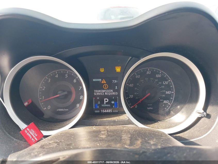2014 Mitsubishi Lancer VIN JA32V6FVXEU004247 IAAI salvage auction — NORMAL WEAR, Salvage Title, sold $1,050 on 2026-07-22 (photo 7)