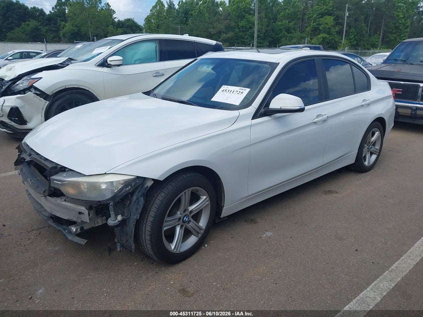 2015 BMW 3er VIN WBA3A5G5XFNS91558 IAAI salvage auction — FRONT END, Salvage (Mississippi), sold $950 on 2026-07-11 (photo 2)
