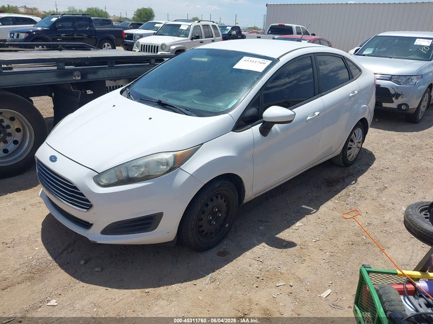 2016 Ford Fiesta VIN 3FADP4AJ6GM154544 IAAI salvage auction — NORMAL WEAR, Clear (Arizona), sold $675 on 2026-07-09 (photo 2)