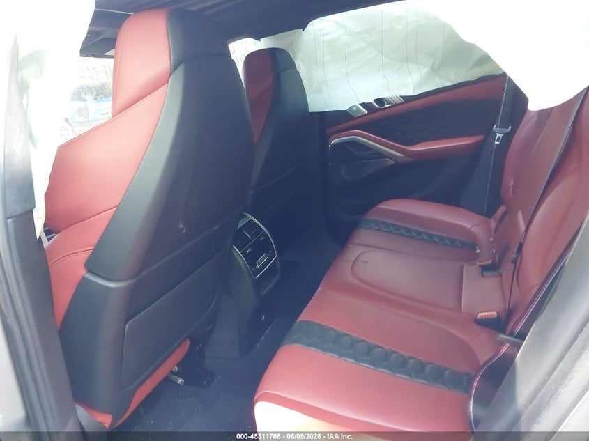 2021 BMW X6 m VIN 5YMCY0C06M9F58271 IAAI salvage auction — THEFT, Salvage (New Jersey), sold $28,000 on 2026-08-10 (photo 8)
