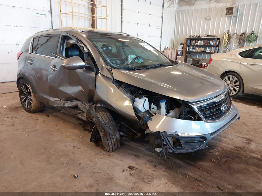2016 Kia Sportage VIN KNDPC3A60G7803709 IAAI salvage auction — FRONT END, Salvage Title, sold $225 on 2026-07-28 (photo 1)