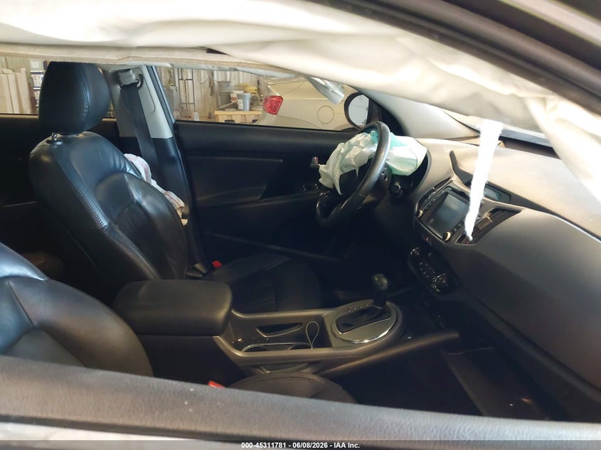 2016 Kia Sportage VIN KNDPC3A60G7803709 IAAI salvage auction — FRONT END, Salvage Title, sold $225 on 2026-07-28 (photo 5)