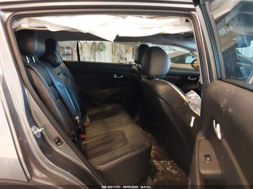 2016 Kia Sportage VIN KNDPC3A60G7803709 IAAI salvage auction — FRONT END, Salvage Title, sold $225 on 2026-07-28 (photo 8)