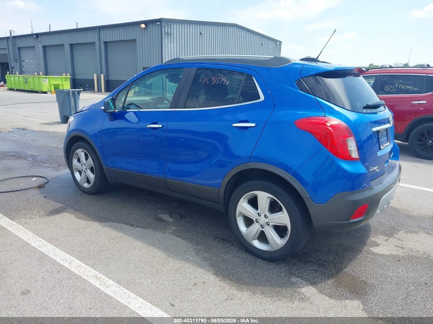 2016 Buick Encore VIN KL4CJASB8GB752195 IAAI salvage auction — FRONT END, Salvage Title, sold $1,050 on 2026-07-17 (photo 3)