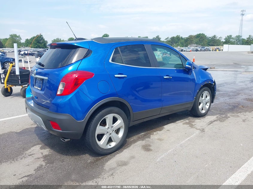 2016 Buick Encore VIN KL4CJASB8GB752195 IAAI salvage auction — FRONT END, Salvage Title, sold $1,050 on 2026-07-17 (photo 4)