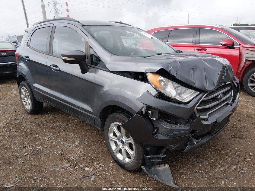 2020 Ford Ecosport VIN MAJ6S3GL9LC346546 IAAI salvage auction — FRONT END, Salvage Title, sold $475 on 2026-07-15 (photo 1)