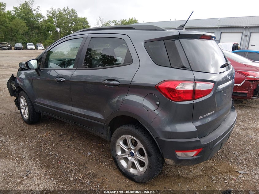 2020 Ford Ecosport VIN MAJ6S3GL9LC346546 IAAI salvage auction — FRONT END, Salvage Title, sold $475 on 2026-07-15 (photo 3)