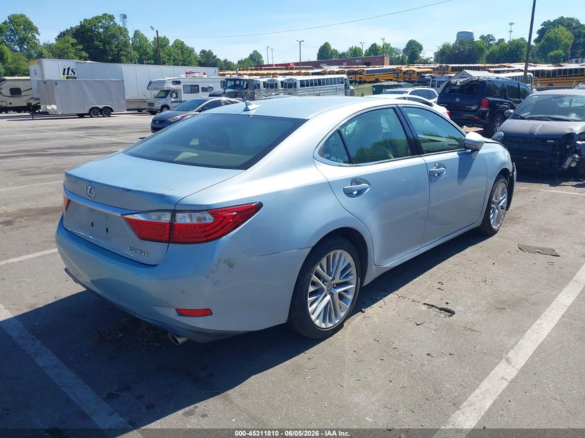 2013 Lexus ES VIN JTHBK1GG7D2038622 IAAI salvage auction — LEFT FRONT, Salvage Title, sold $2,625 on 2026-07-09 (photo 4)
