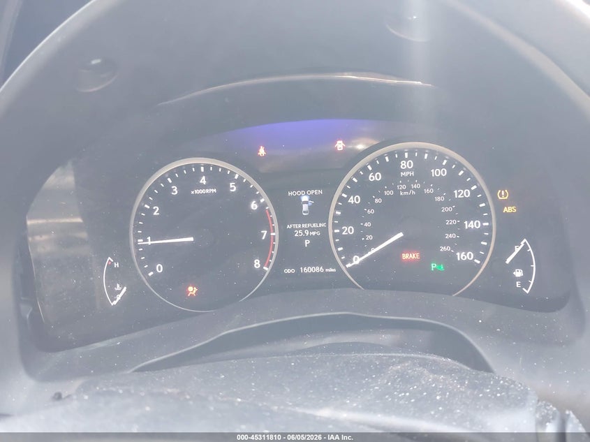 2013 Lexus ES VIN JTHBK1GG7D2038622 IAAI salvage auction — LEFT FRONT, Salvage Title, sold $2,625 on 2026-07-09 (photo 7)