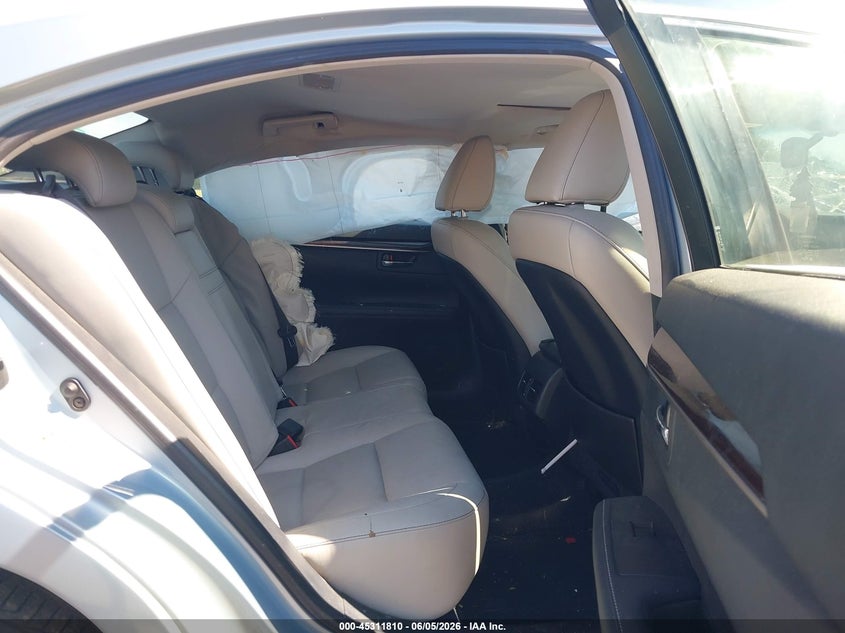 2013 Lexus ES VIN JTHBK1GG7D2038622 IAAI salvage auction — LEFT FRONT, Salvage Title, sold $2,625 on 2026-07-09 (photo 8)