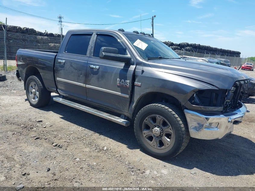 2014 Ram 2500 VIN 3C6UR5DJ6EG270559 IAAI salvage auction — FRONT END, Salvage Title, sold $4,950 on 2026-07-11 (photo 1)
