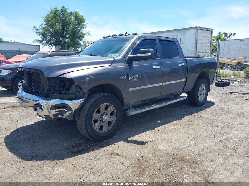 2014 Ram 2500 VIN 3C6UR5DJ6EG270559 IAAI salvage auction — FRONT END, Salvage Title, sold $4,950 on 2026-07-11 (photo 2)