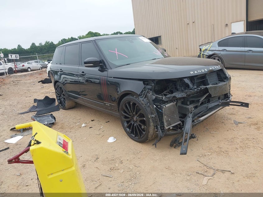2019 Land rover RANGE ROVER VIN SALGS5RE5KA531494 IAAI salvage auction — FRONT END, Salvage Title, sold $14,800 on 2026-07-13 (photo 1)