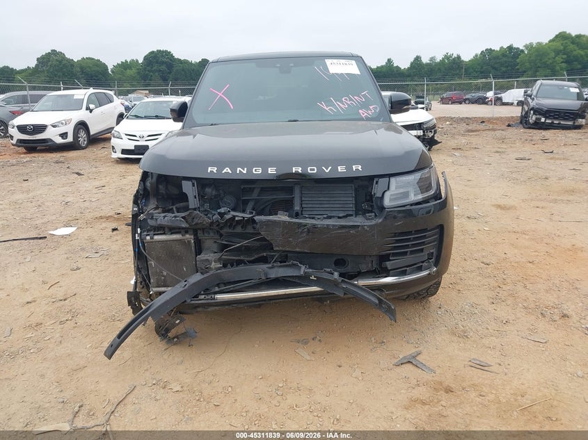 2019 Land rover RANGE ROVER VIN SALGS5RE5KA531494 IAAI salvage auction — FRONT END, Salvage Title, sold $14,800 on 2026-07-13 (photo 6)
