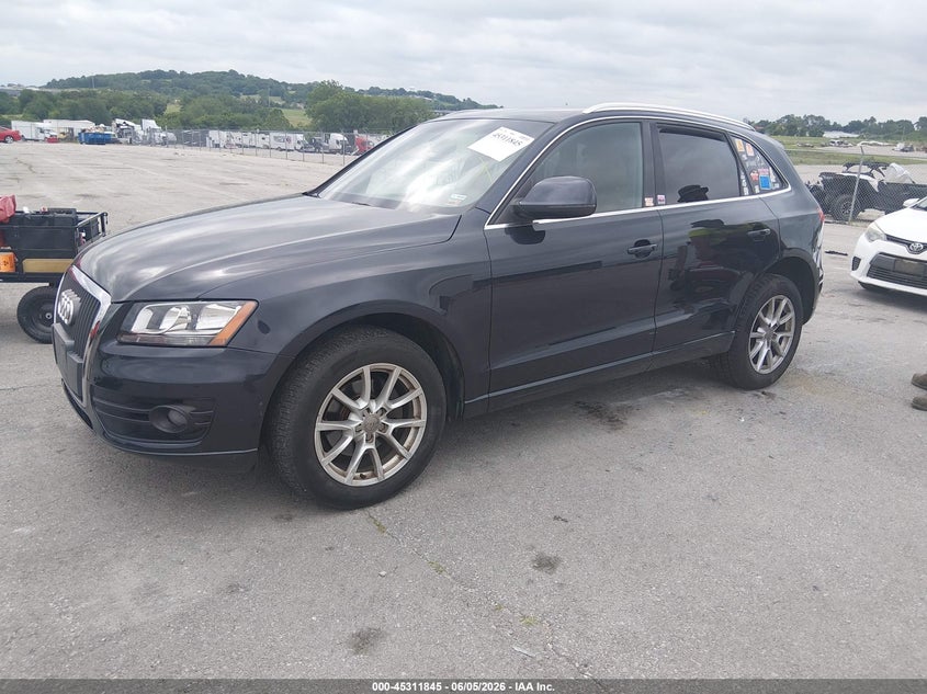2012 Audi Q5 VIN WA1CFAFP5CA014524 IAAI salvage auction — SIDE, Salvage Title, sold $25 on 2026-07-23 (photo 2)