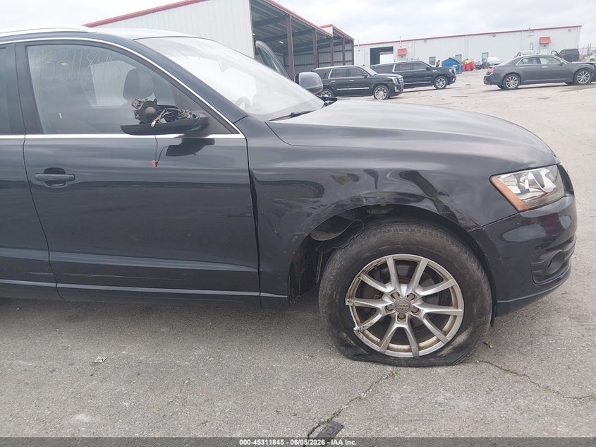 2012 Audi Q5 VIN WA1CFAFP5CA014524 IAAI salvage auction — SIDE, Salvage Title, sold $25 on 2026-07-23 (photo 6)