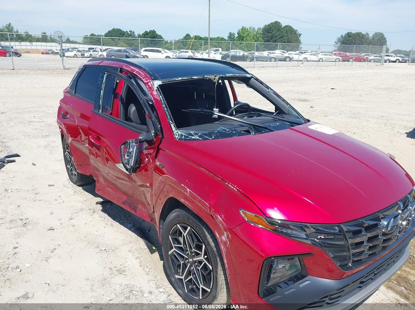 2023 Hyundai Tucson VIN KM8JF3AE1PU246021 IAAI salvage auction — ROLLOVER, Salvage Title, sold $3,150 on 2026-07-19 (photo 6)