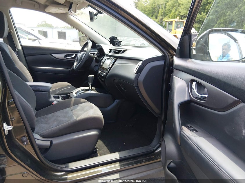 2016 Nissan Rogue VIN KNMAT2MV2GP715960 IAAI salvage auction — FRONT END, Salvage (Connecticut), sold $1,000 on 2026-07-09 (photo 5)