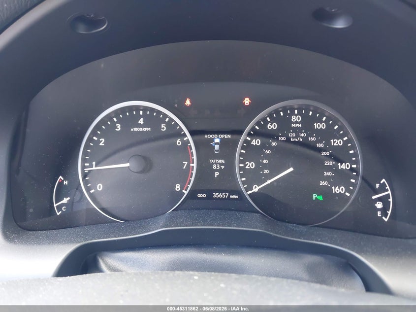2013 Lexus ES VIN JTHBK1GG1D2068084 IAAI salvage auction — FRONT & REAR, Salvage Title, sold $4,325 on 2026-07-28 (photo 7)