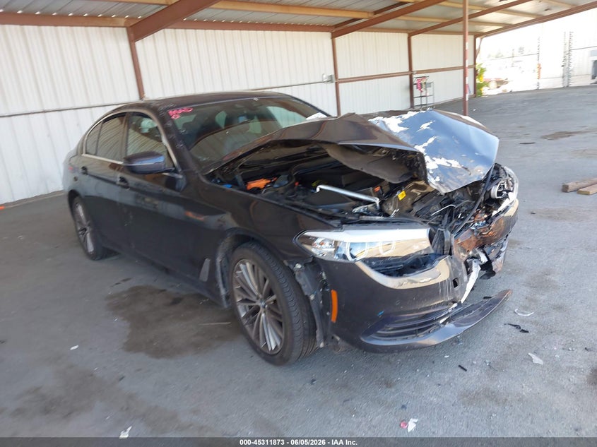 2020 BMW 5er VIN WBAJA9C06LCE26022 IAAI salvage auction — FRONT END, Salvage Title, sold $4,050 on 2026-07-29 (photo 1)