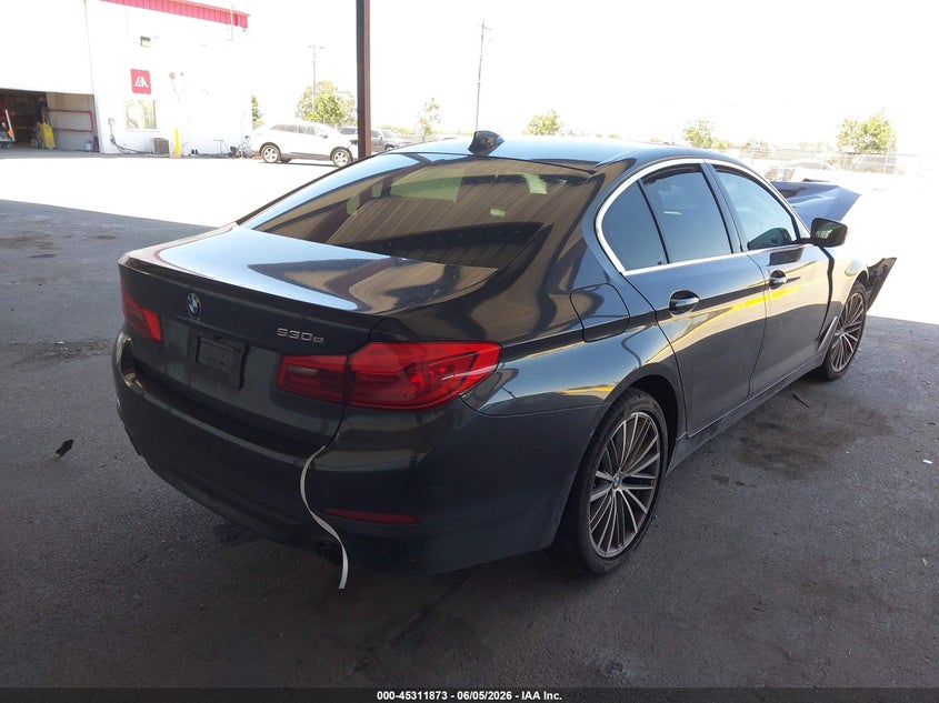 2020 BMW 5er VIN WBAJA9C06LCE26022 IAAI salvage auction — FRONT END, Salvage Title, sold $4,050 on 2026-07-29 (photo 4)
