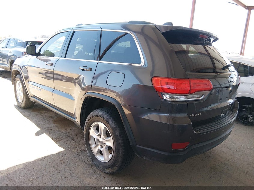 2016 Jeep Grand cherokee VIN 1C4RJFAG2GC444069 IAAI salvage auction — FRONT END, Original (Texas), sold $2,050 on 2026-07-22 (photo 3)
