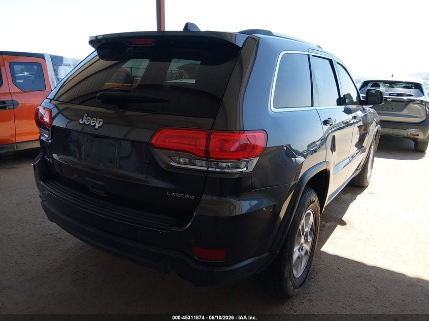 2016 Jeep Grand cherokee VIN 1C4RJFAG2GC444069 IAAI salvage auction — FRONT END, Original (Texas), sold $2,050 on 2026-07-22 (photo 4)