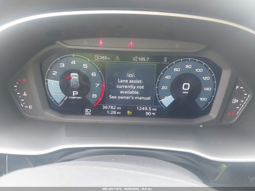 2024 Audi Q3 VIN WA1DECF31R1037050 IAAI salvage auction — REAR END, Salvage Title, sold $15,000 on 2026-07-24 (photo 7)