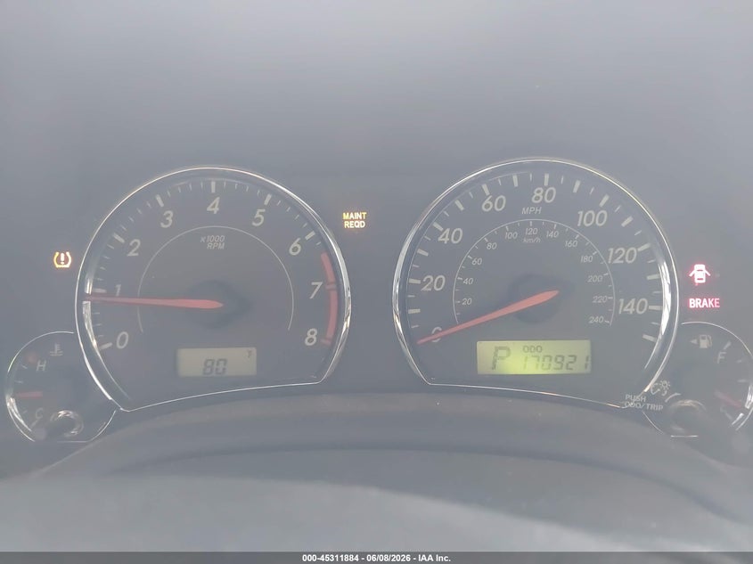 2012 Toyota Corolla VIN 5YFBU4EE2CP045122 IAAI salvage auction — FRONT & REAR, Salvage Title, sold $2,300 on 2026-07-16 (photo 7)