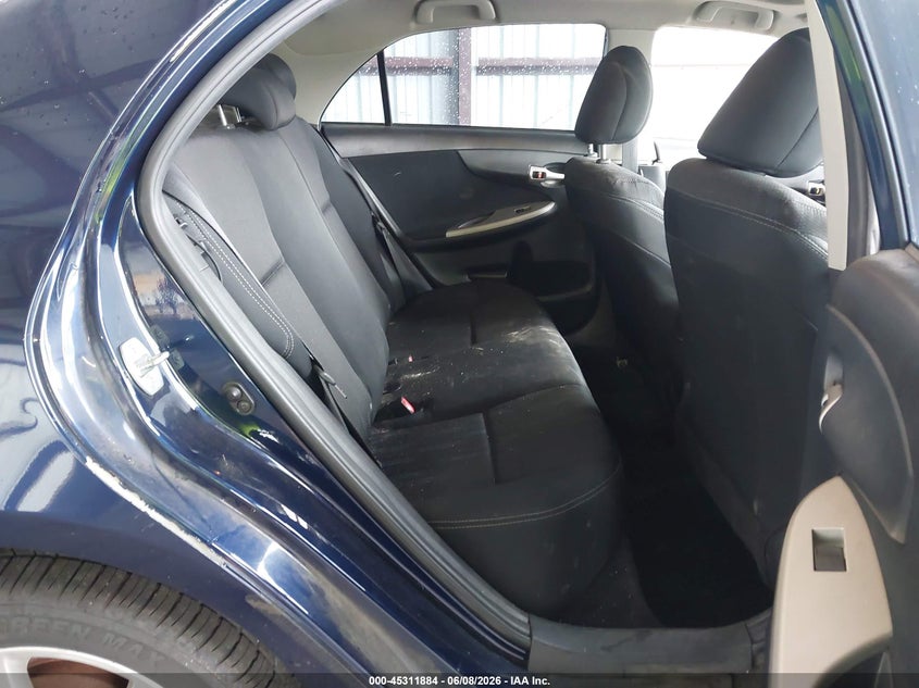 2012 Toyota Corolla VIN 5YFBU4EE2CP045122 IAAI salvage auction — FRONT & REAR, Salvage Title, sold $2,300 on 2026-07-16 (photo 8)
