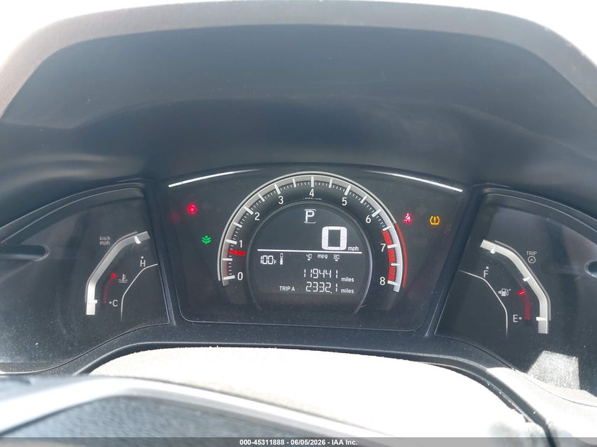 2018 Honda Civic VIN SHHFK7H40JU431332 IAAI salvage auction — LEFT SIDE, Salvage Title, sold $4,050 on 2026-07-14 (photo 7)